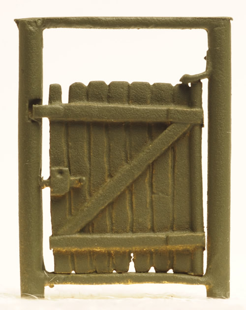 Ferro Train M-109 - Door for wood fence, brass kit